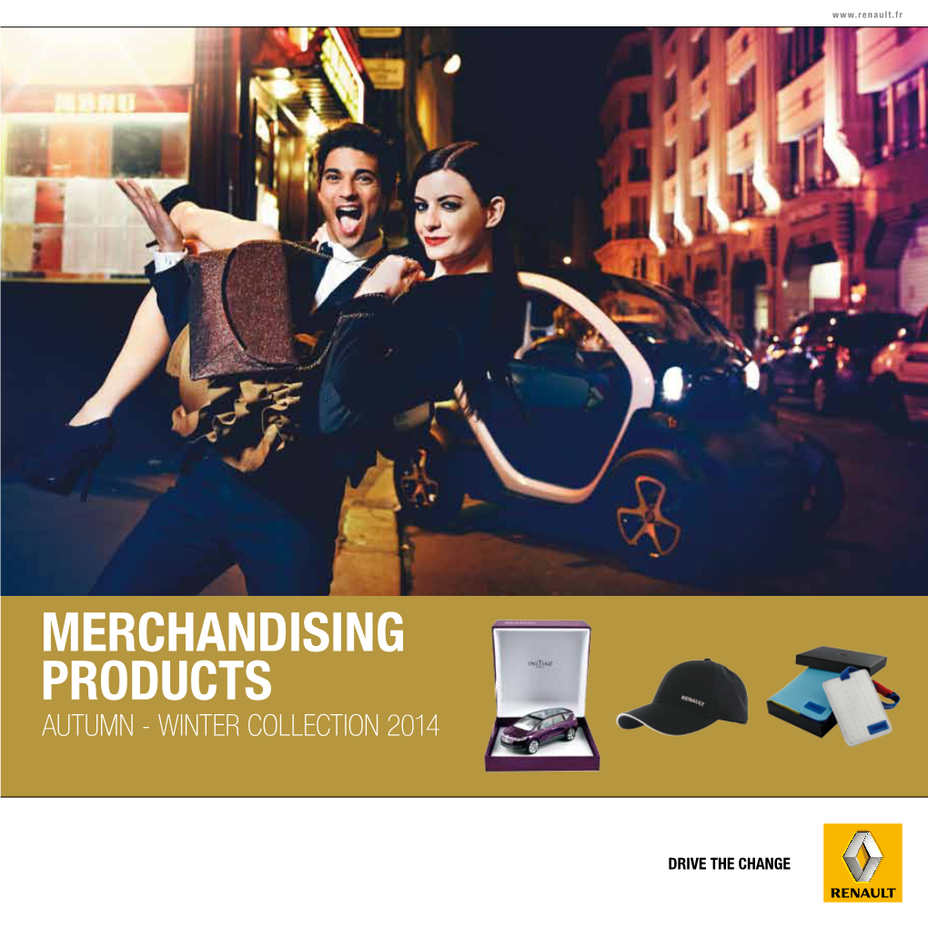 Merchandising Products Autumn - Winter Collection 2014