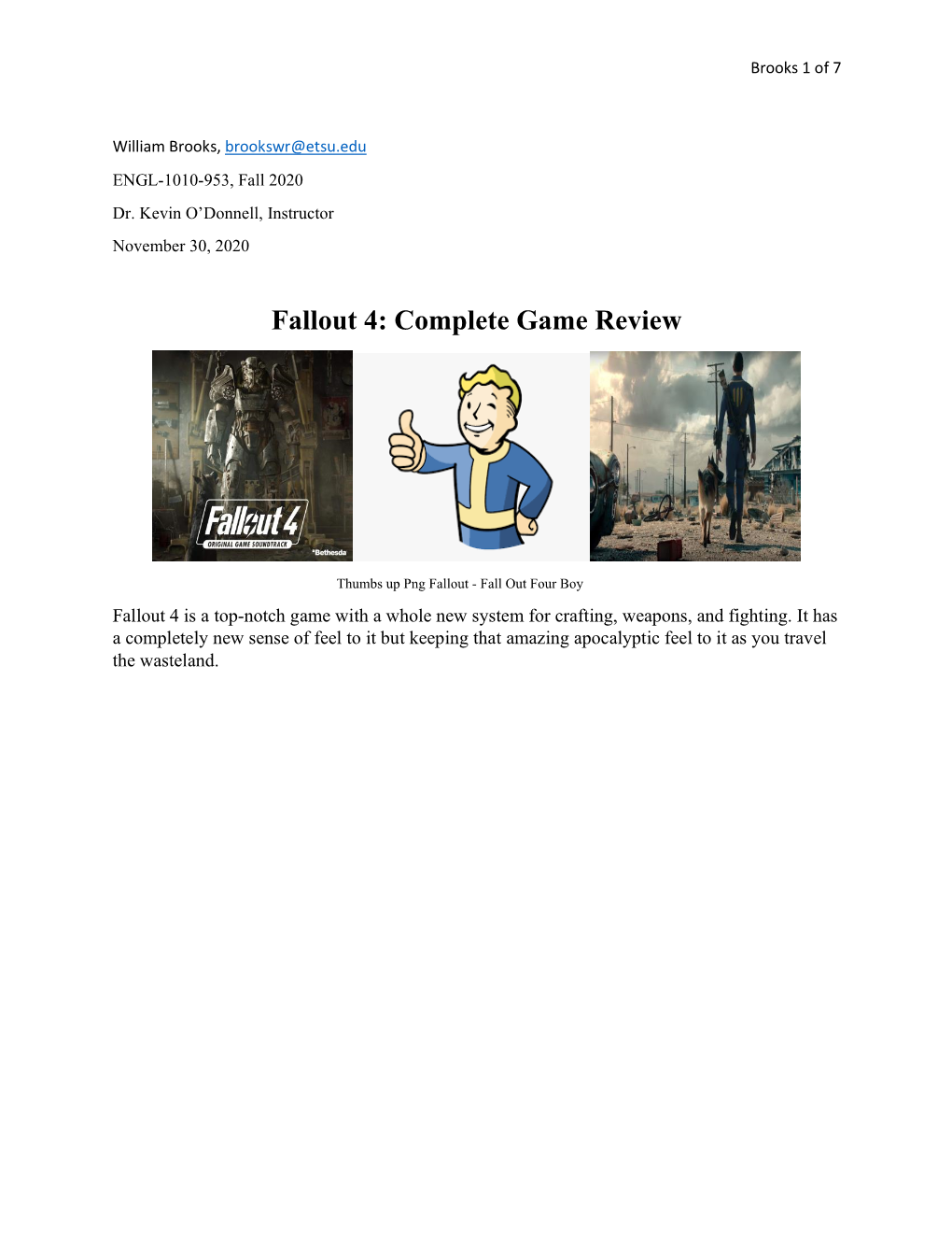 Fallout 4: Complete Game Review