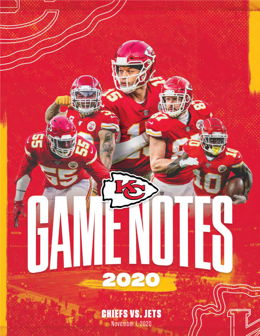 CHIEFS VS. JETS November 1, 2020 Chiefs 1 CHIEFS FACE NEW YORK JETS at ARROWHEAD STADIUM Kansas City Chiefs (6-1) Vs