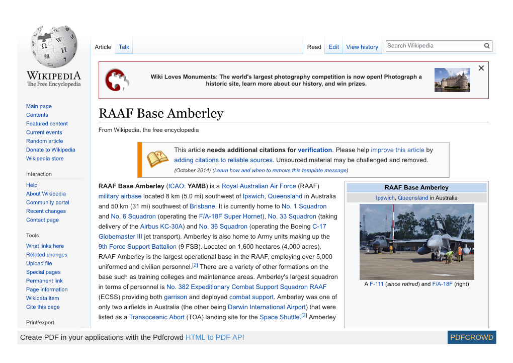 RAAF Base Amberley