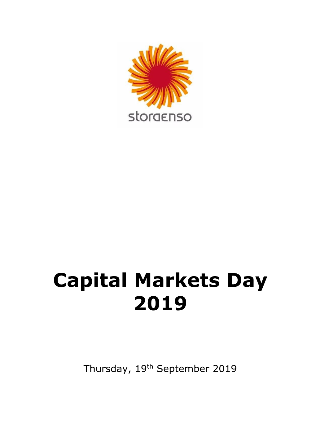 Capital Markets Day 2019