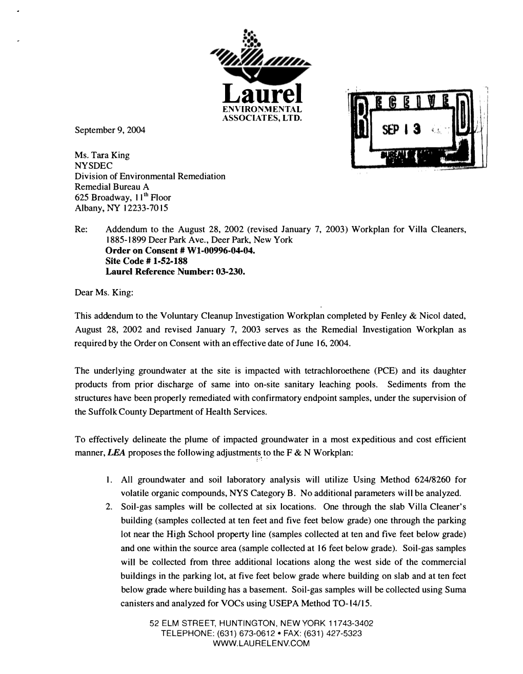 Laurel ASSOCIATES, LTD