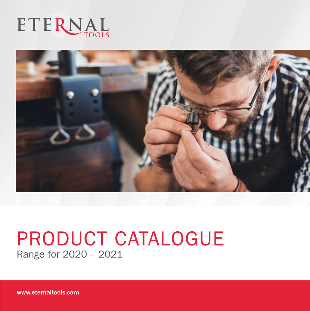 PRODUCT CATALOGUE Range for 2020 – 2021