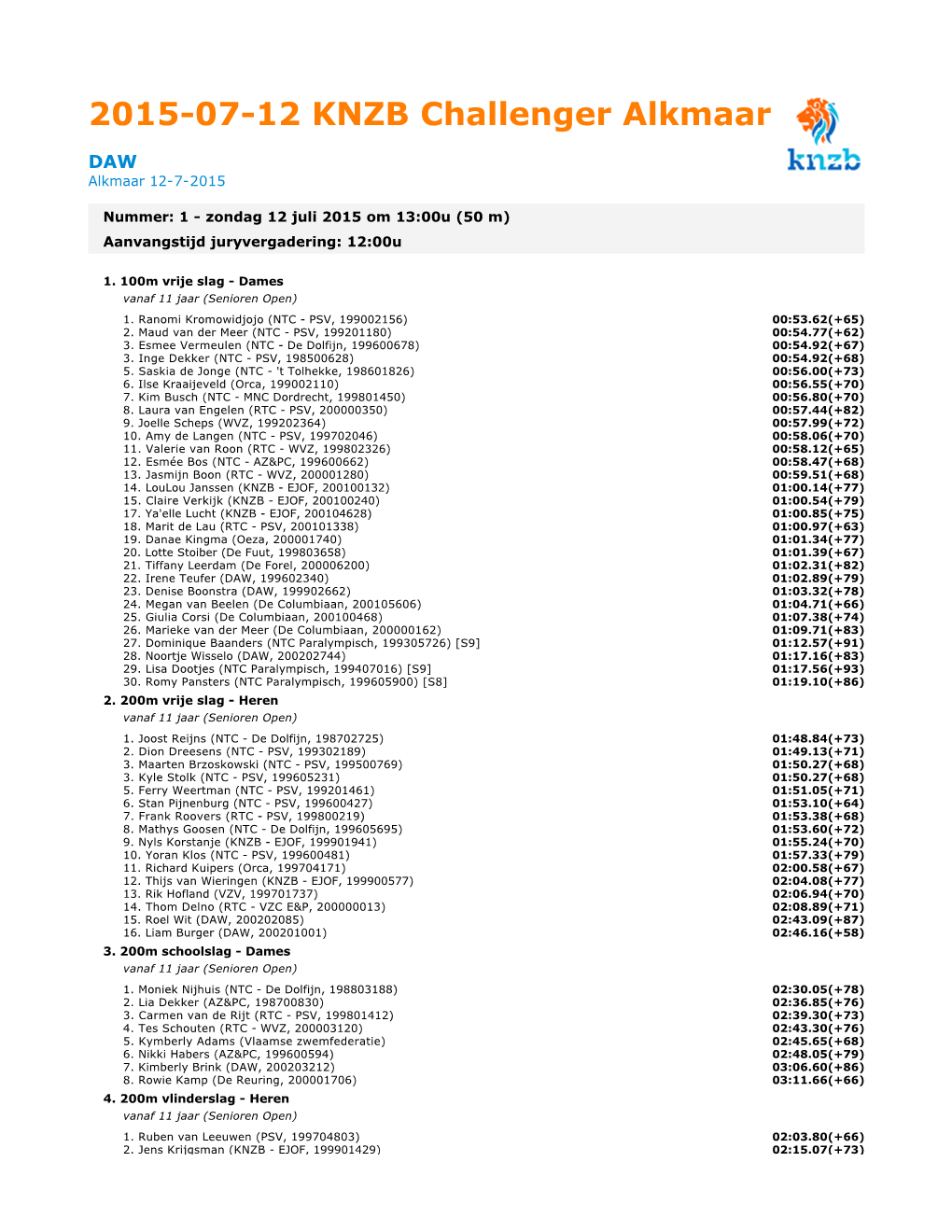 Download Deze Wedstrijd in PDF Formaat