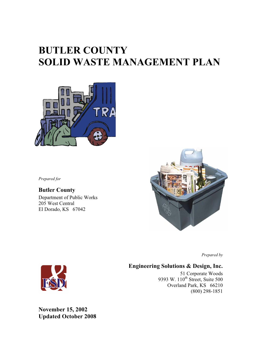Butler County Solid Waste Management Plan