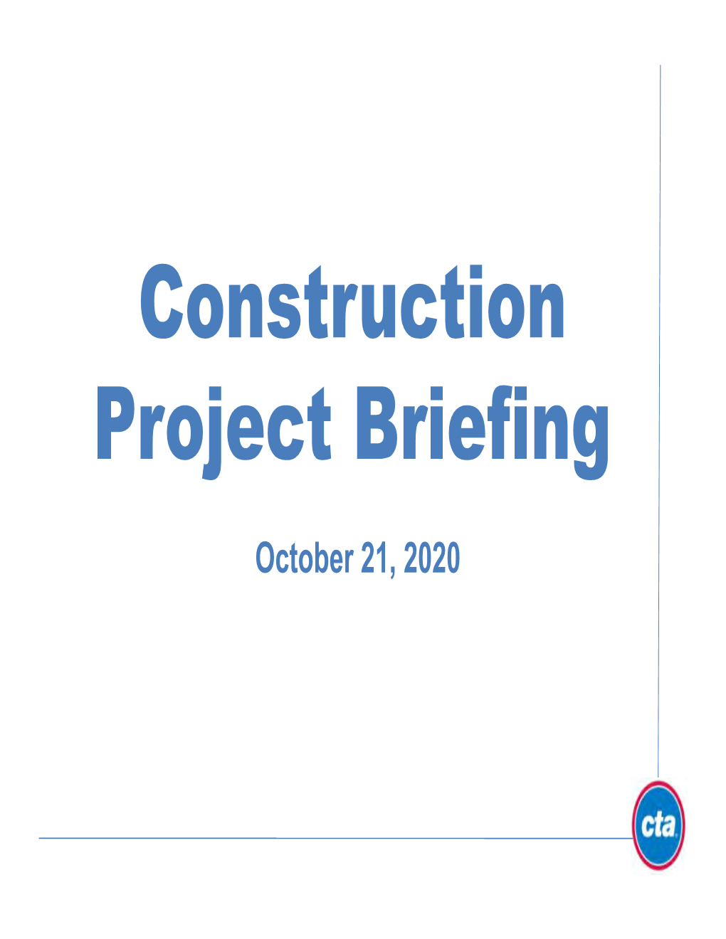 Construction Report