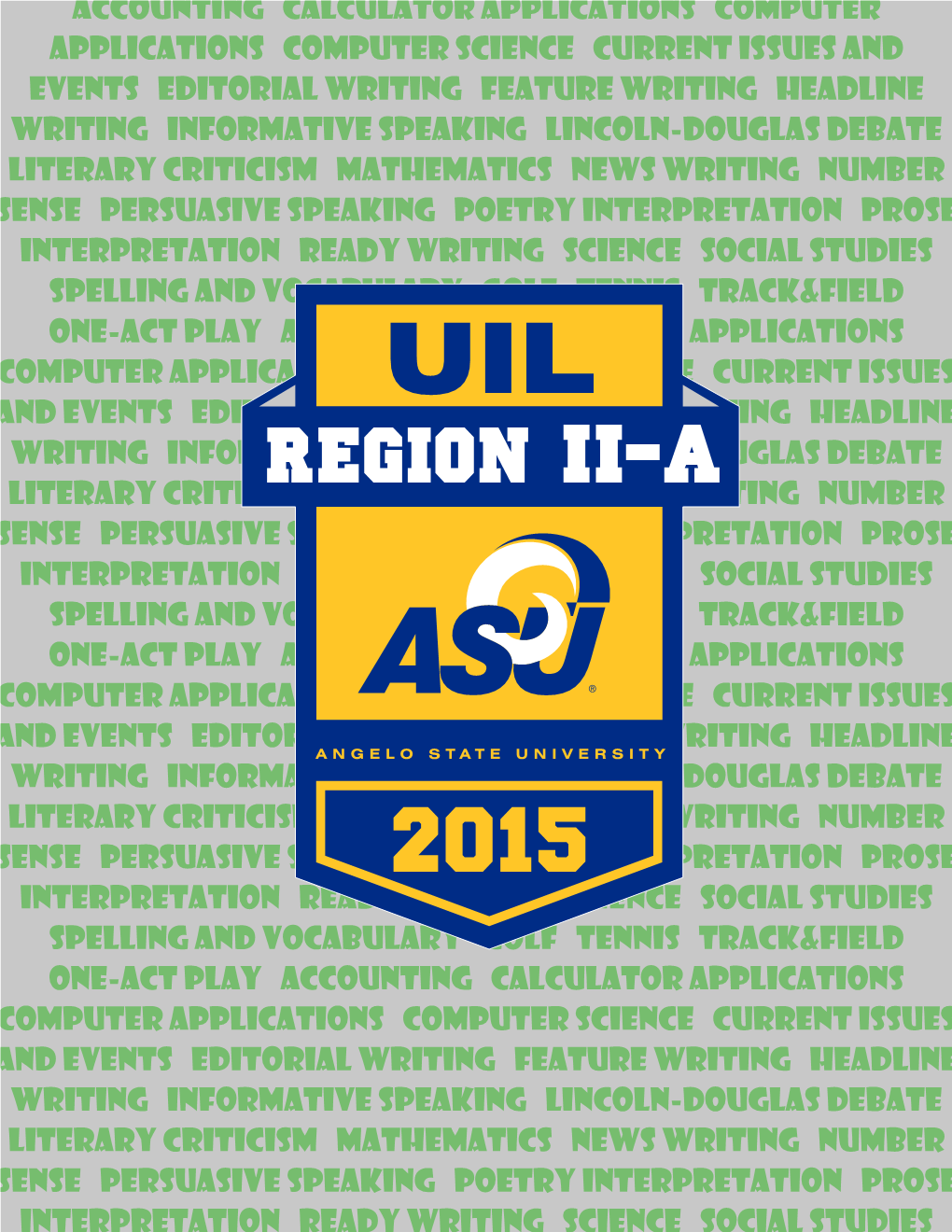 2014-2015 UIL Constitution and Contest Rules