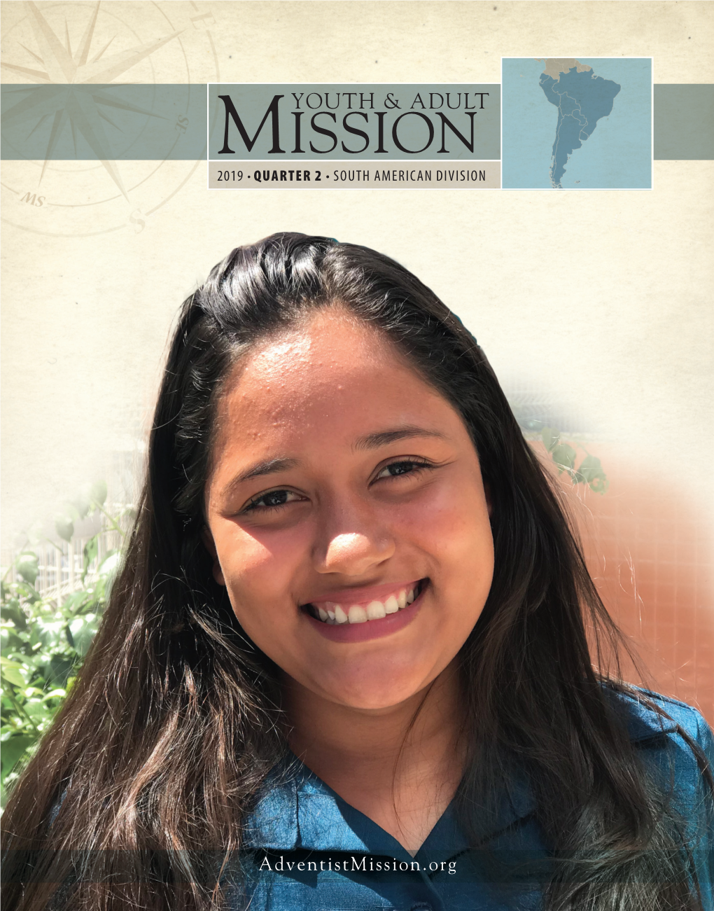 Adventist Mission South American Division Bible-Carrying City Folk City Bible-Carrying Coming, Hisheart Filledwithjoy