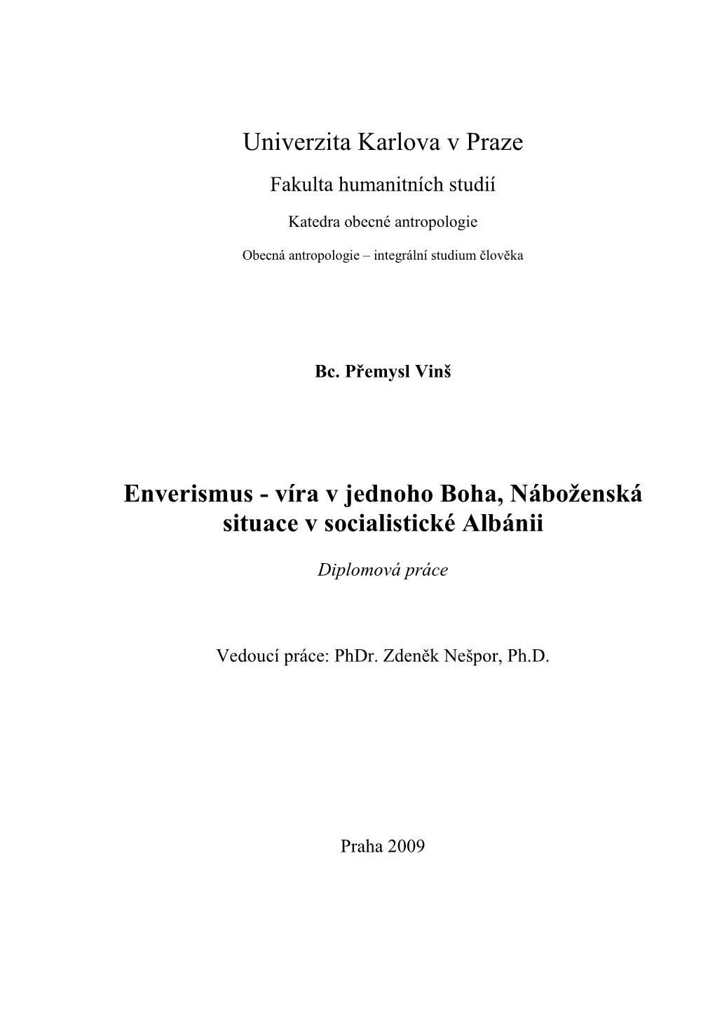 Víra V Jednoho Boha, Náboženská Situace V Socialistické Albánii