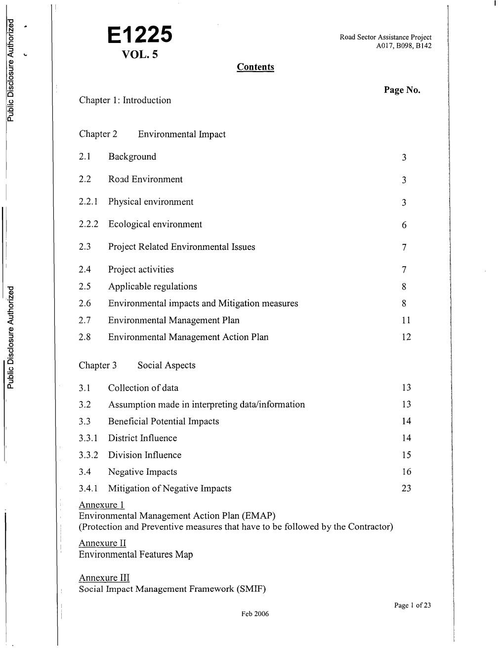 World Bank Document