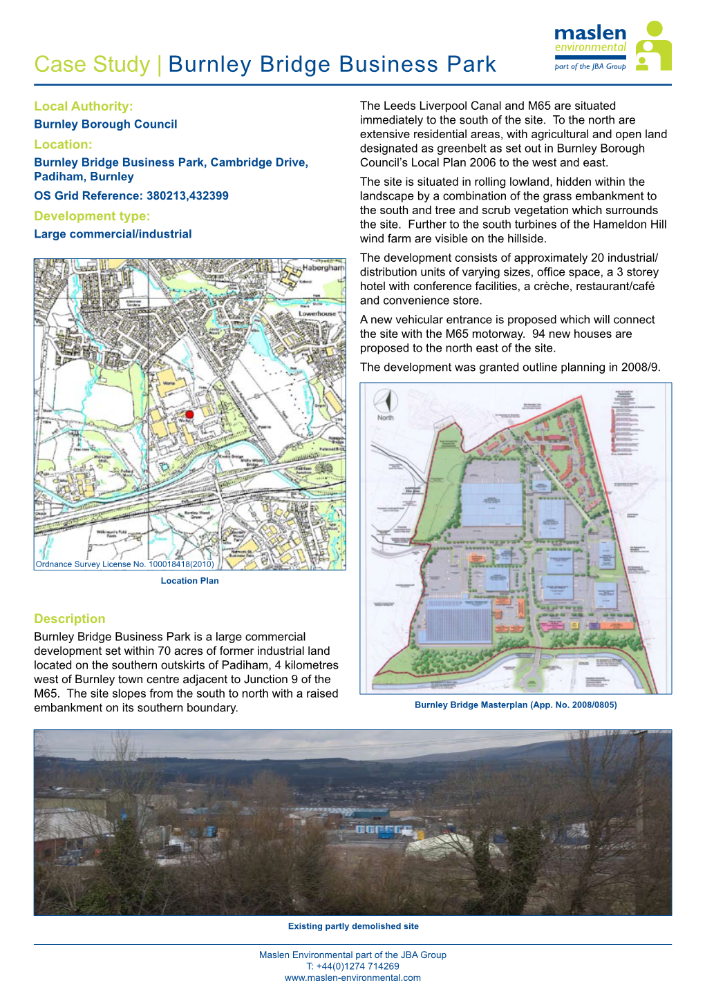 Case Study | Burnley Bridge Business Park