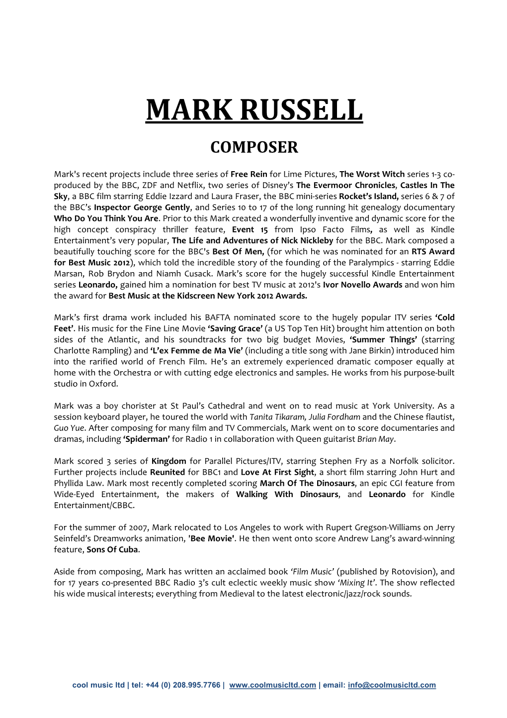 Mark Russell