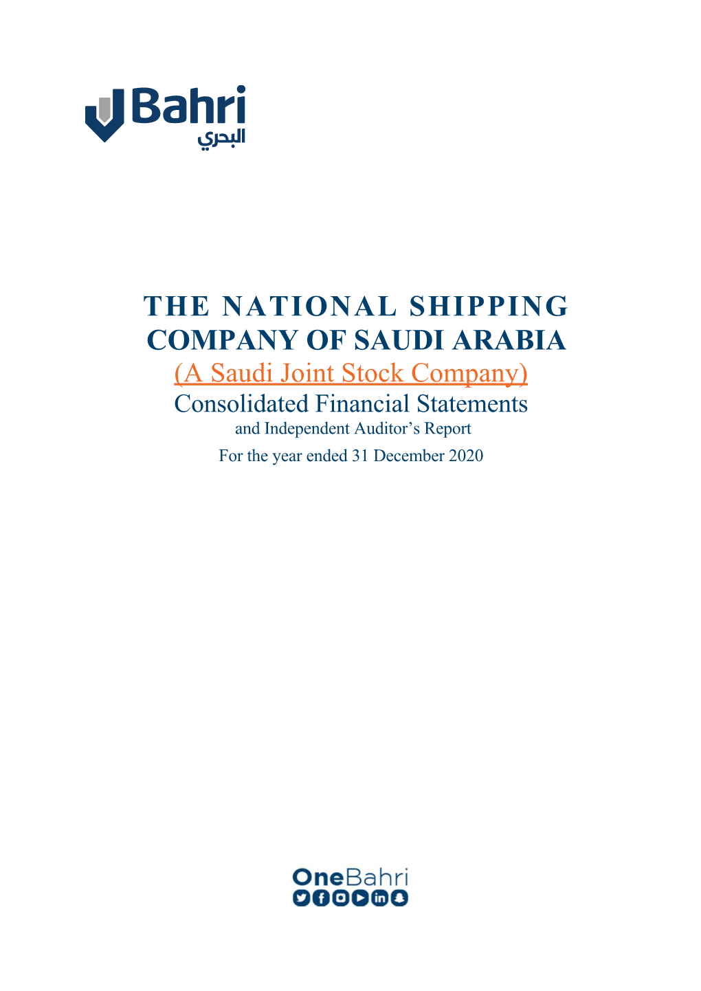 The National Shipping Company of Saudi Arabia