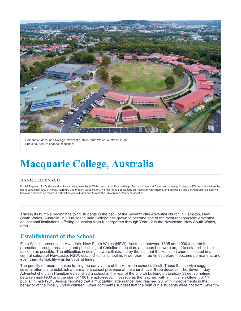 Macquarie College, Australia