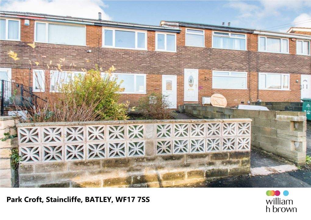 Park Croft, Staincliffe, BATLEY, WF17 7SS