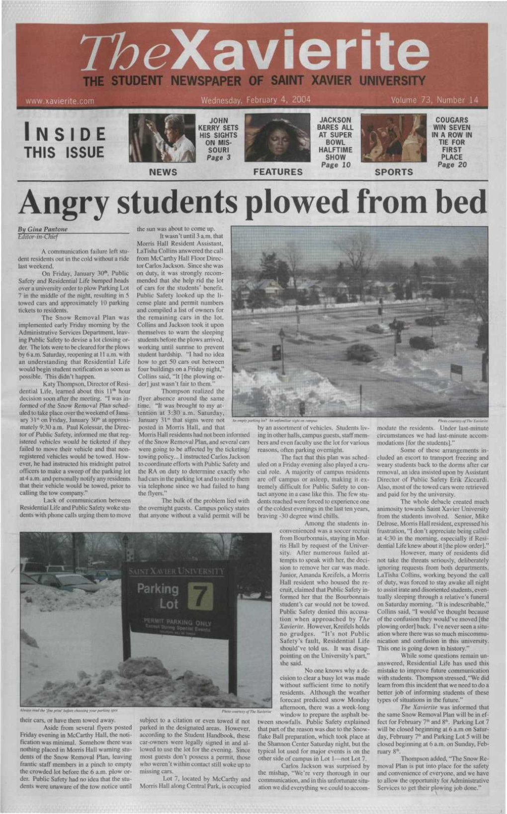 Angry Students Plowed from Bed by Gina Pantone the Sun Was About to Come Up