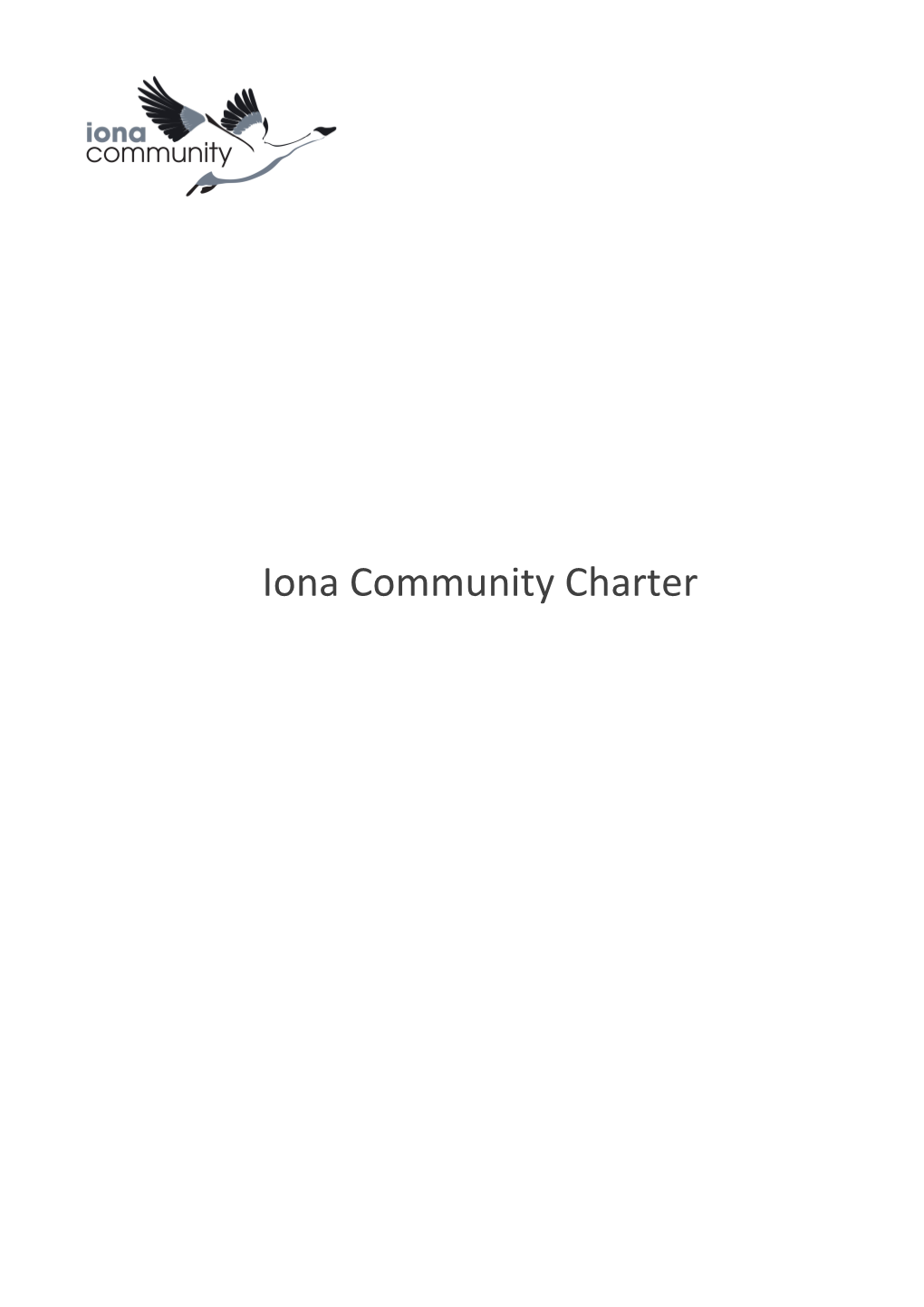 Iona Community Charter