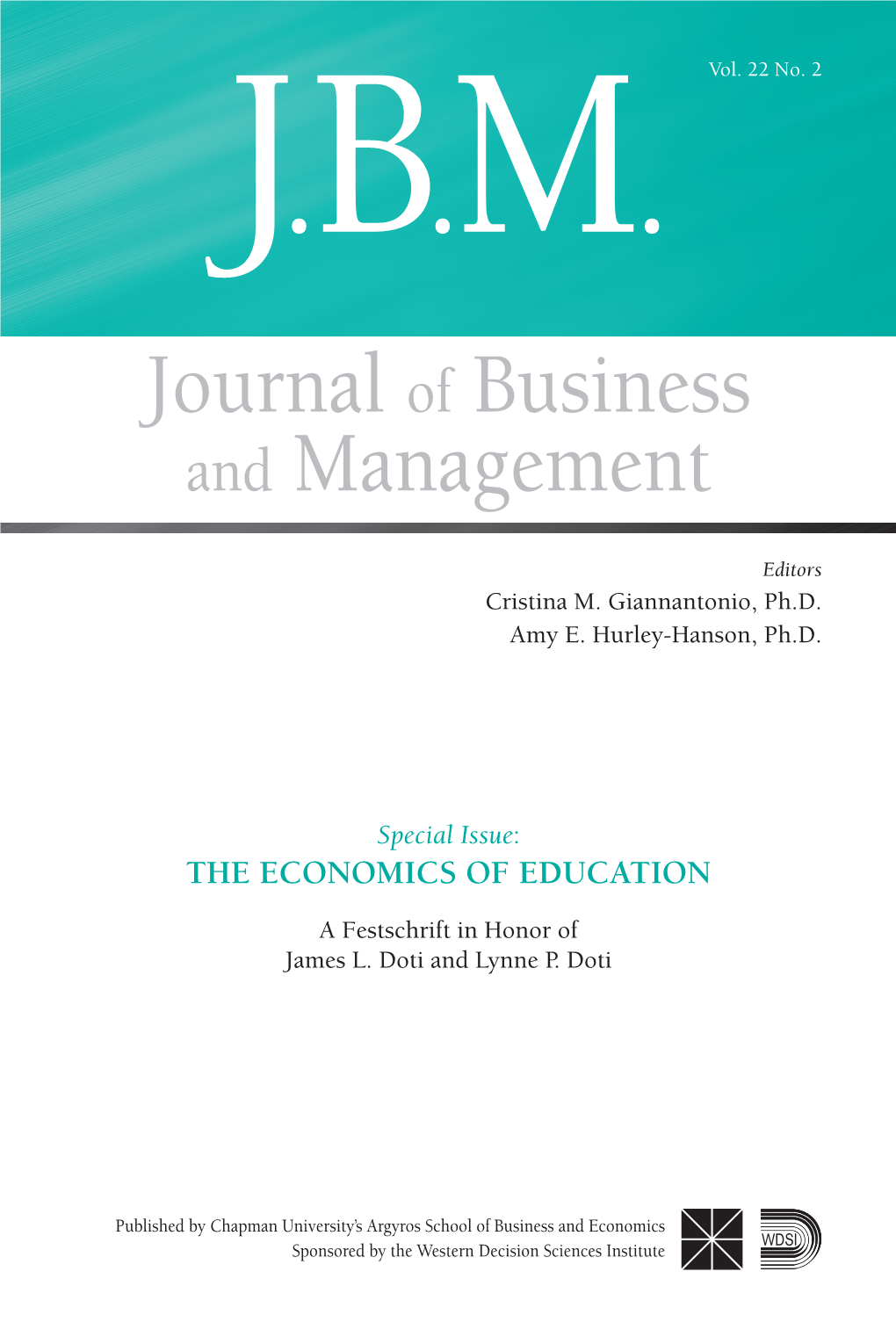 Journal of Business and Management