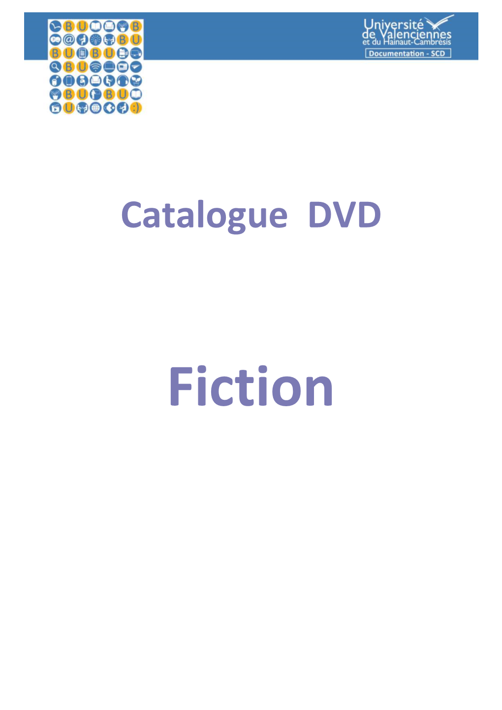 Catalogue DVD