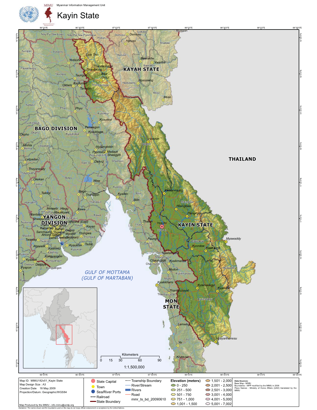 Myanmar Information Management Unit Kayin State