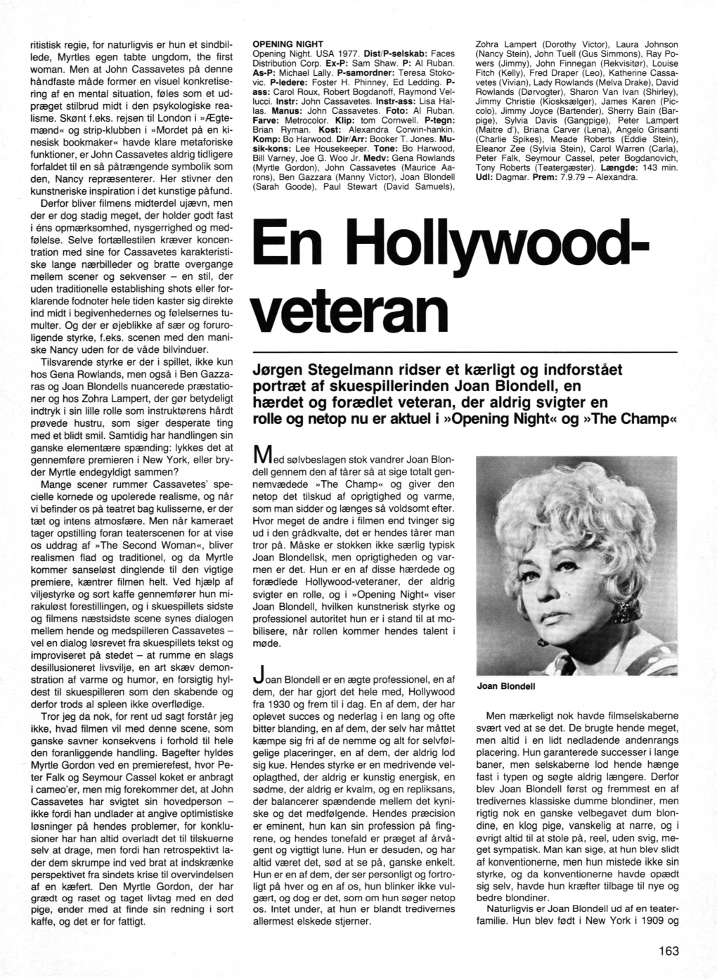 En Hollywood- Veteran