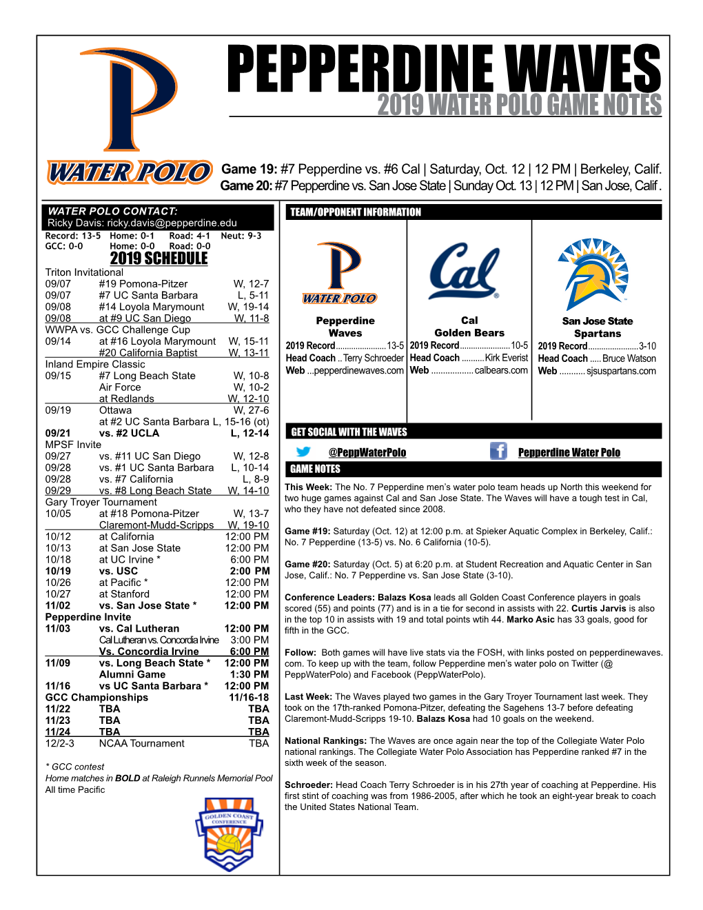 Pepperdine Waves Watersoccer Polo - Page - Page 2 2