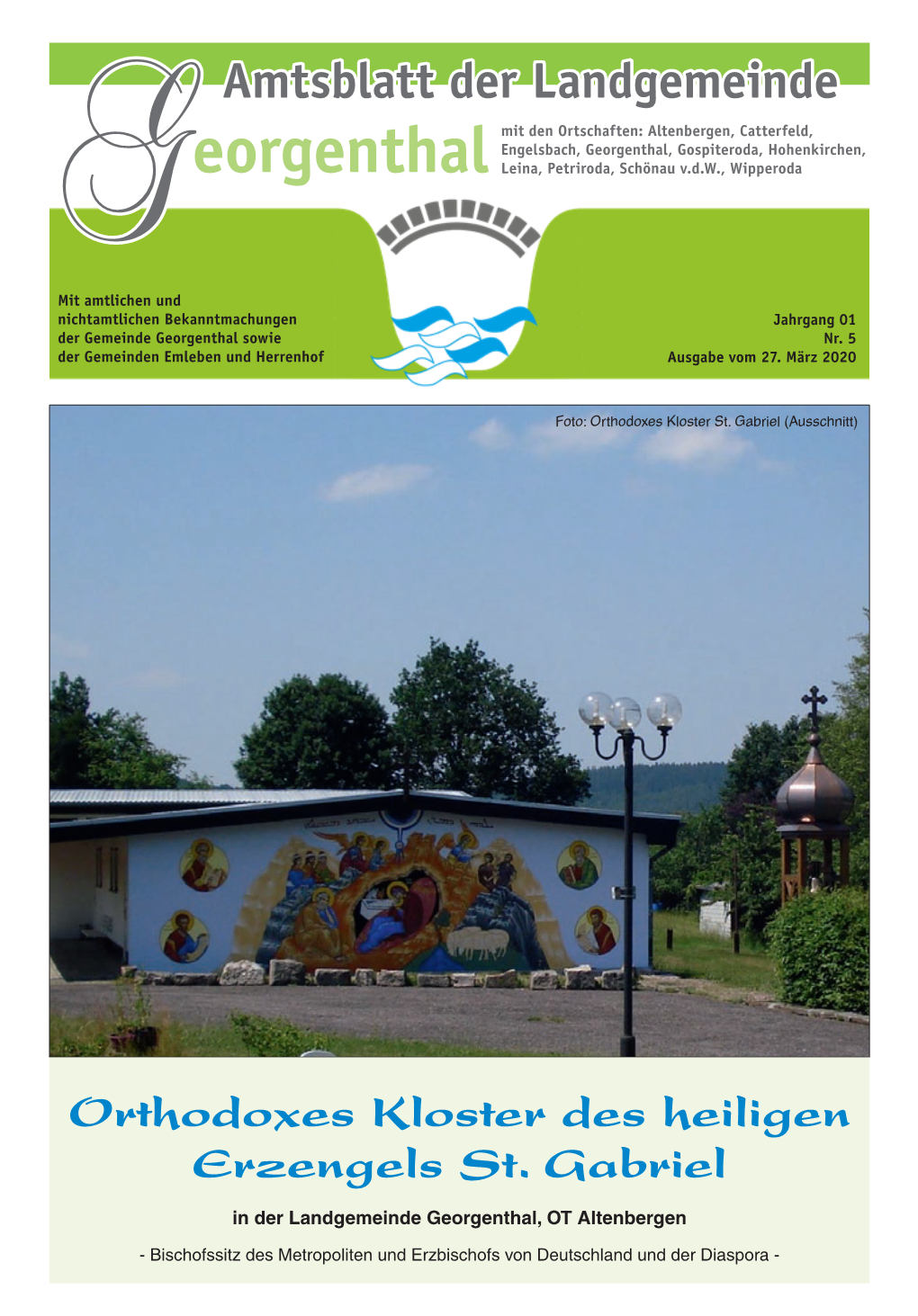 Amtsblatt Nr. 05 / 2020