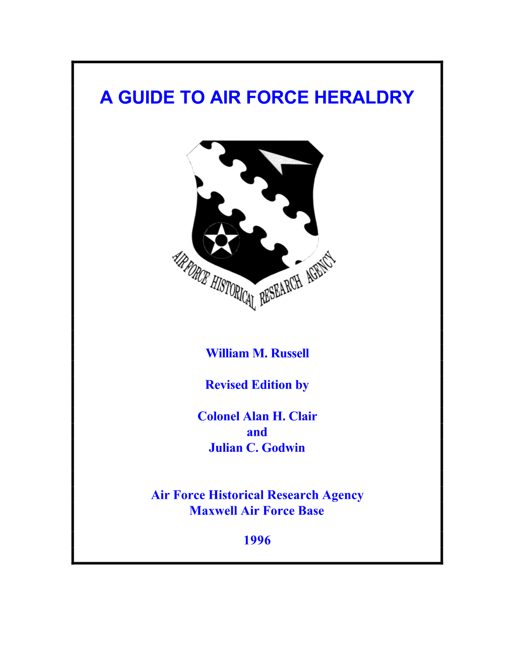 A Guide to Air Force Heraldry