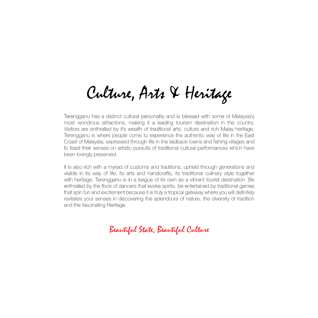 Culture, Arts & Heritage