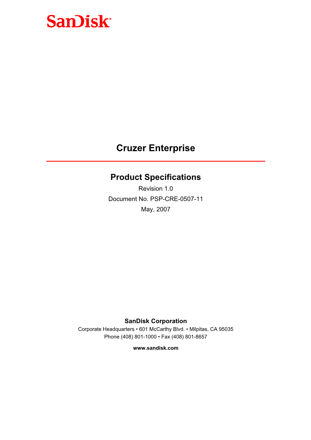 Cruzer Enterprise