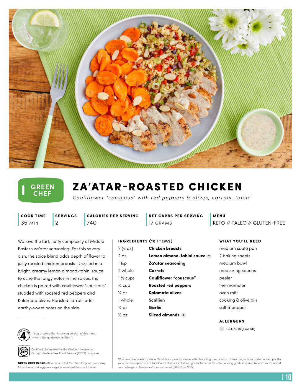 Za'atar-Roasted Chicken