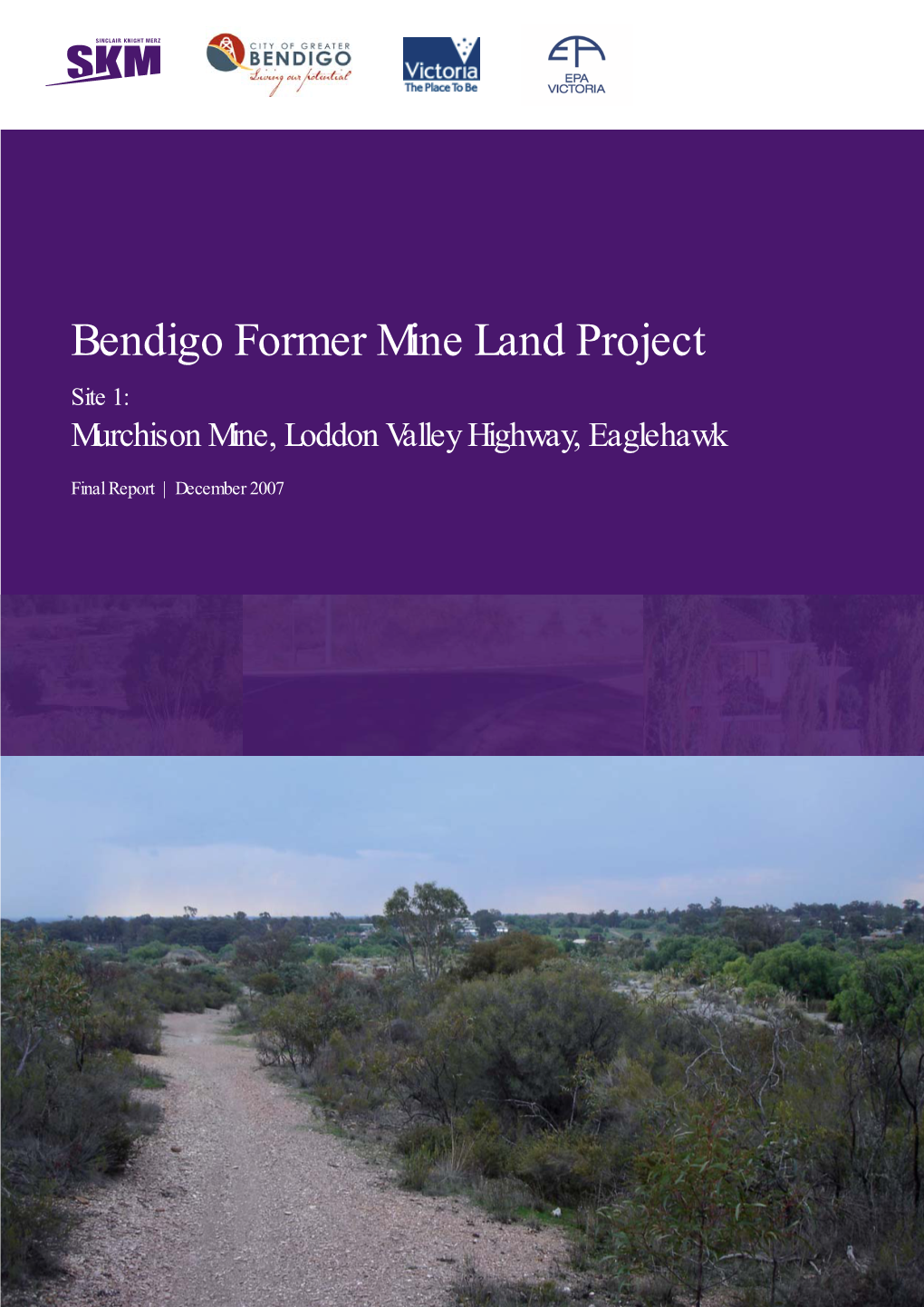 Bendigo Former Mine Land Project Site 1: Murchison Mine, Loddon Valley Highway, Eaglehawk