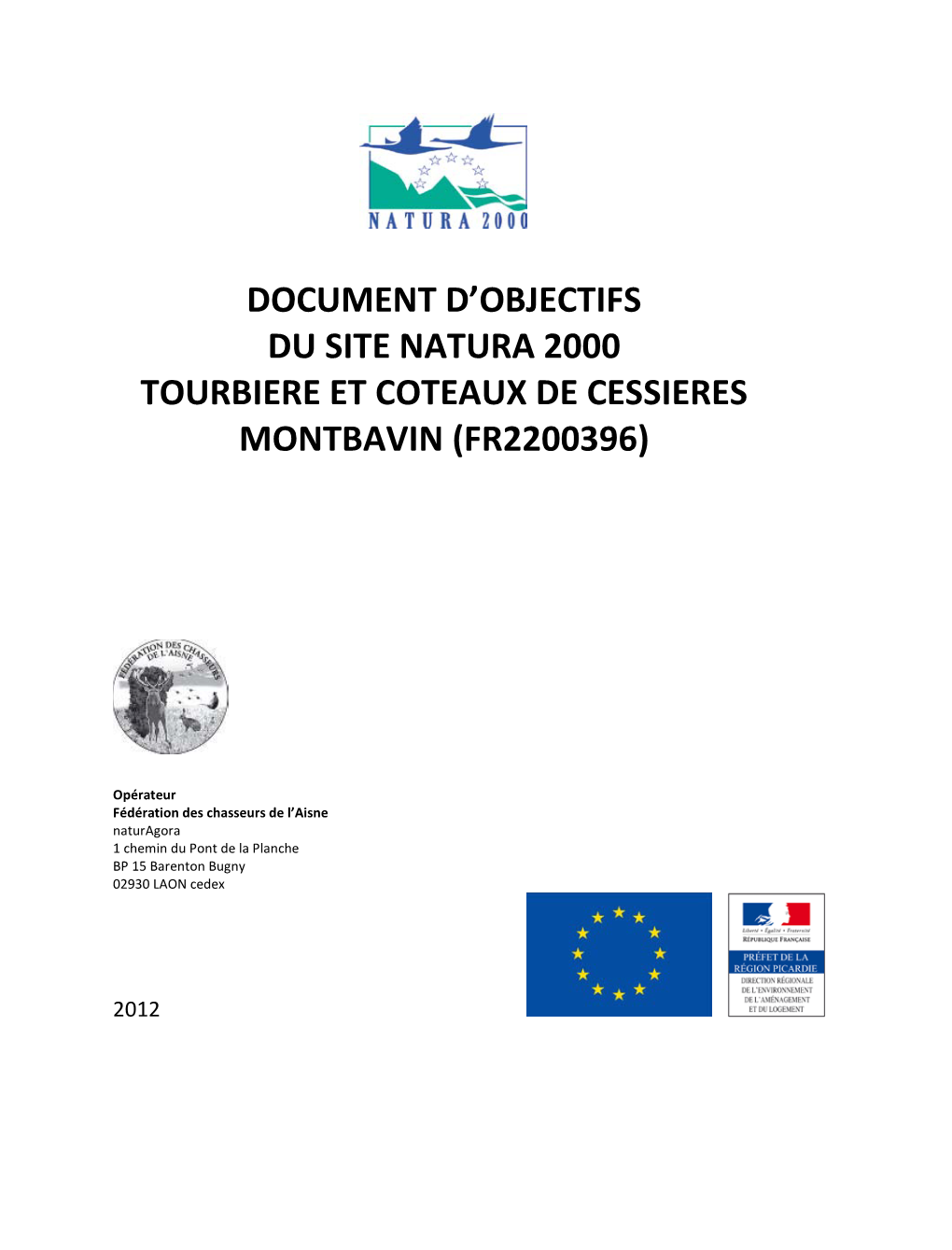 Document D'objectifs Du Site Natura 2000 Tourbiere Et