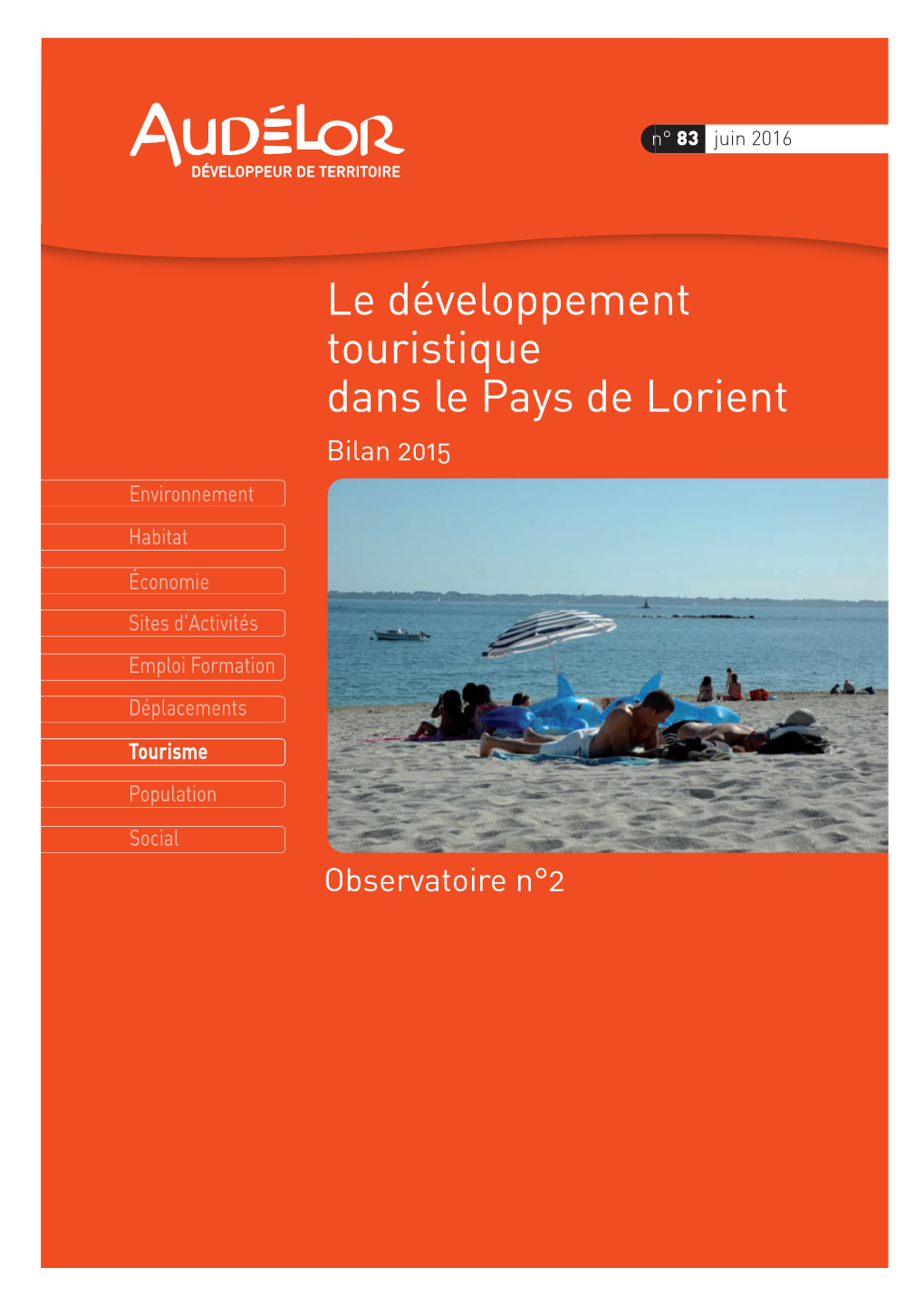 Le Développement Touristique Dans Le Pays De Lorient Bilan 2015 Environnement Habitat