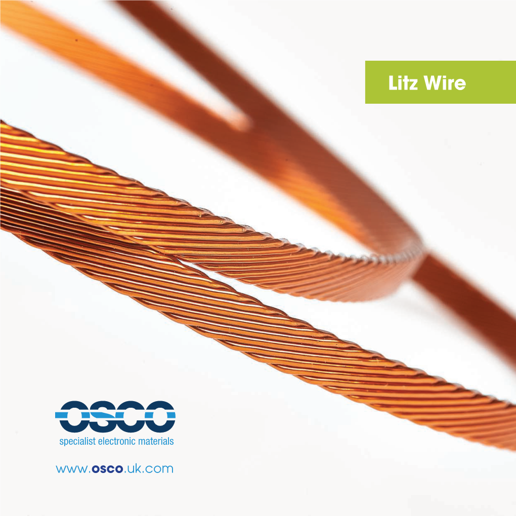 OSCO Litz Wire Brochure