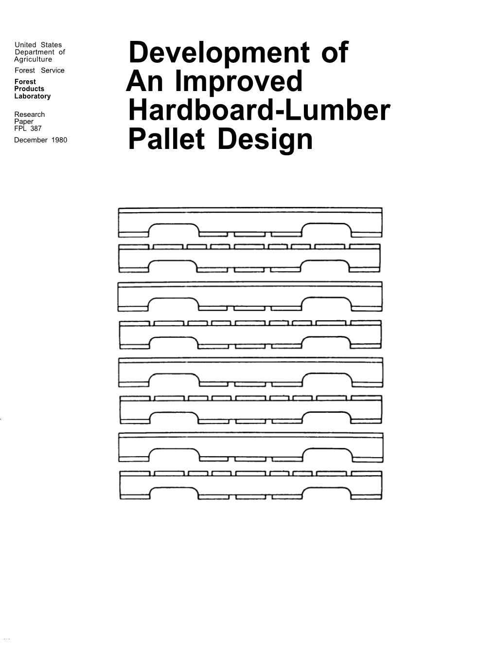 Development of an Improved Hardboard-Lumber Pallet Design