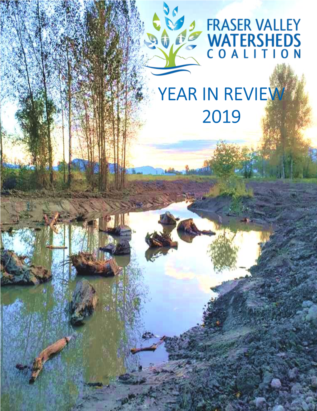 YEAR in REVIEW 2019 the Fraser Valley Watersheds Coalition (FVWC) Is a Registered Charity Made up of Individuals, Groups, Agencies, and First Nations