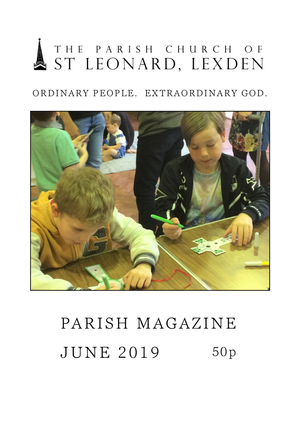 PARISH MAGAZINE JUNE 2019 50P