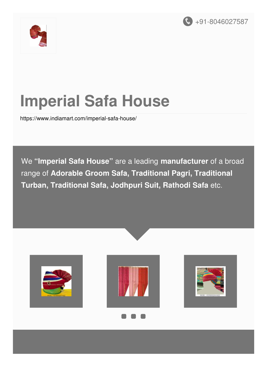 Imperial Safa House