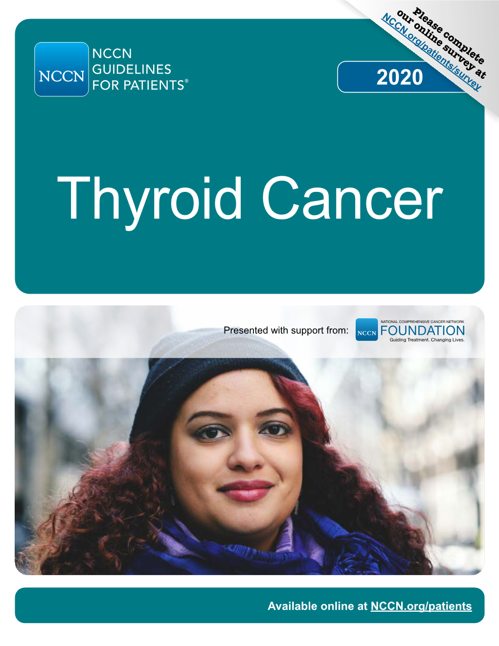 NCCN Guidelines for Patients Thyroid Cancer
