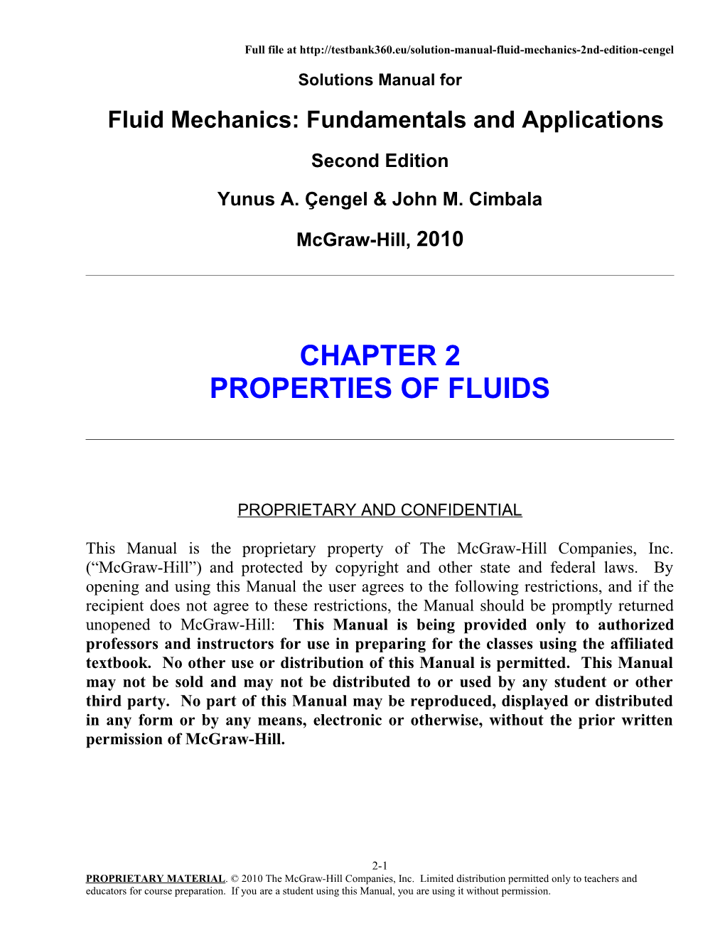 Fluid Mechanics: Fundamentals and Applications