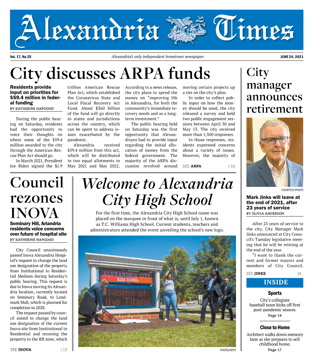 City Discusses ARPA Funds