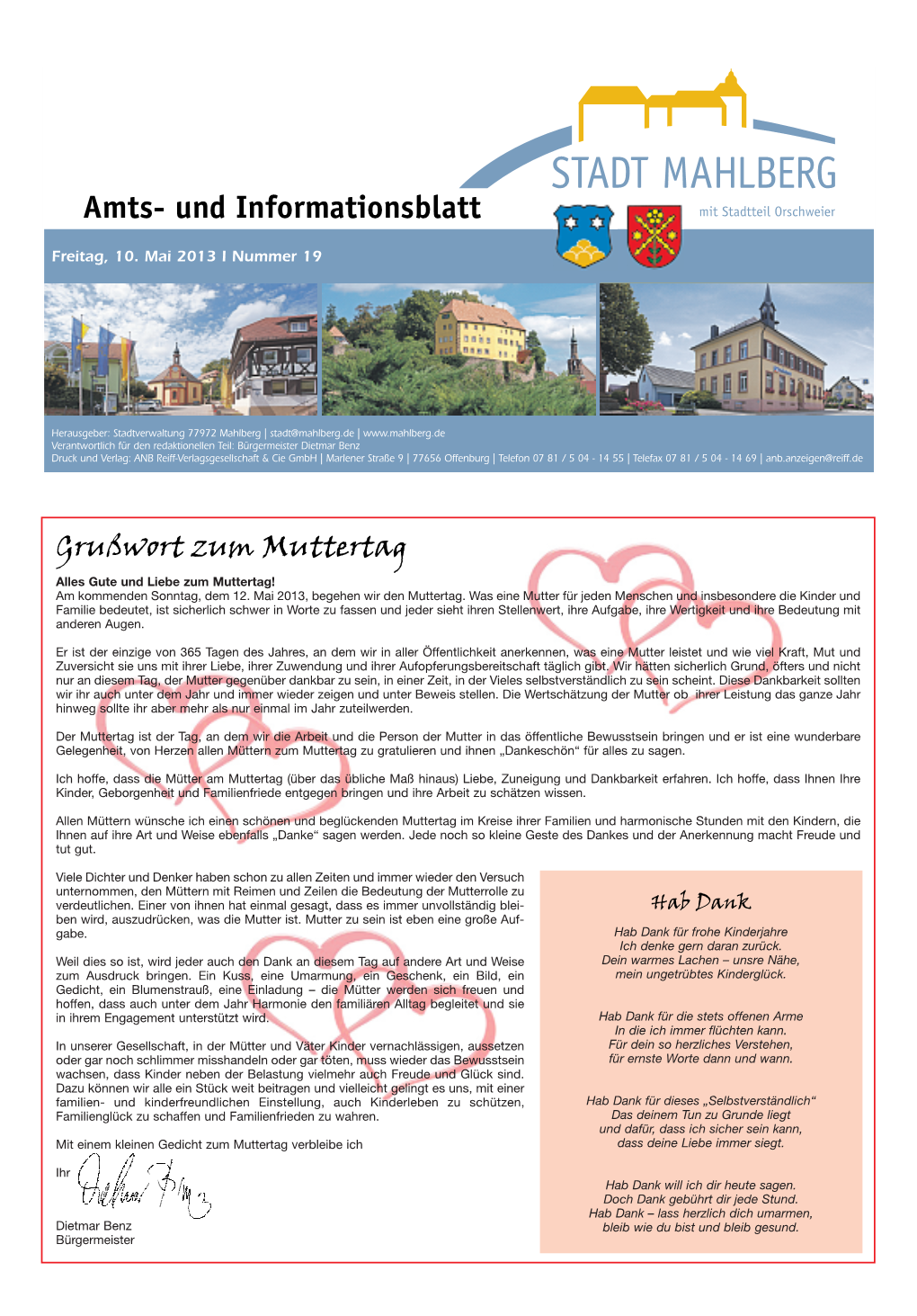 Amts- Und Informationsblatt