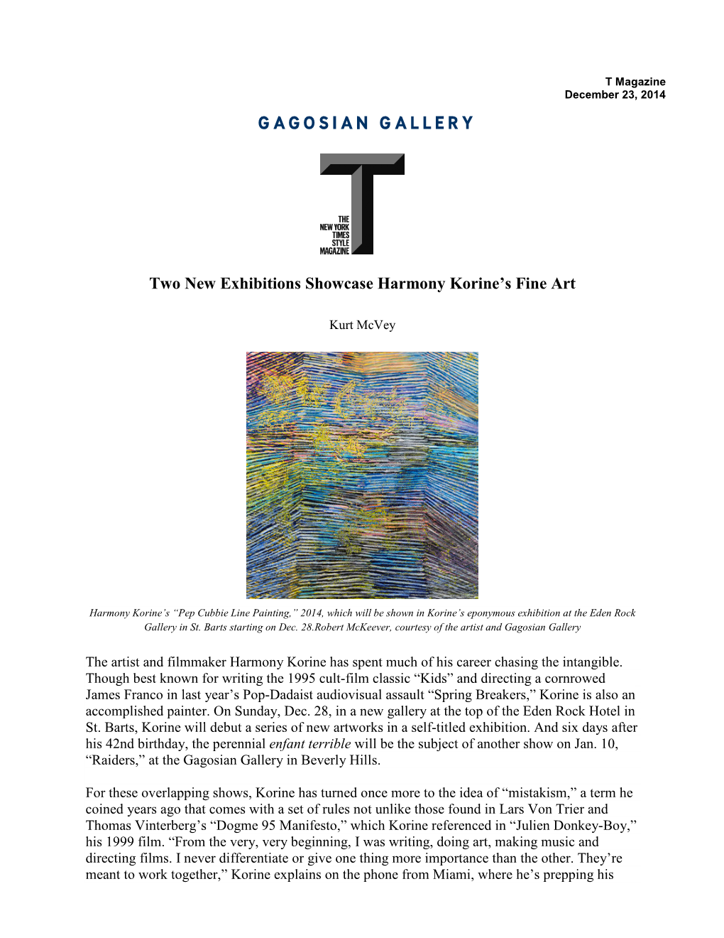 Gagosian Gallery