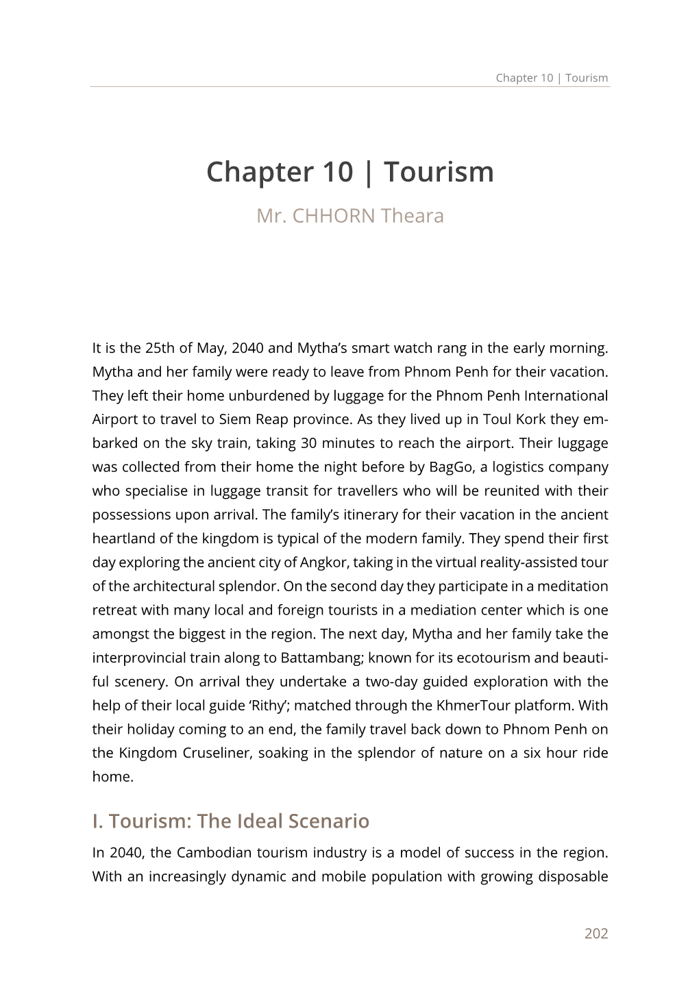 Chapter 10 | Tourism