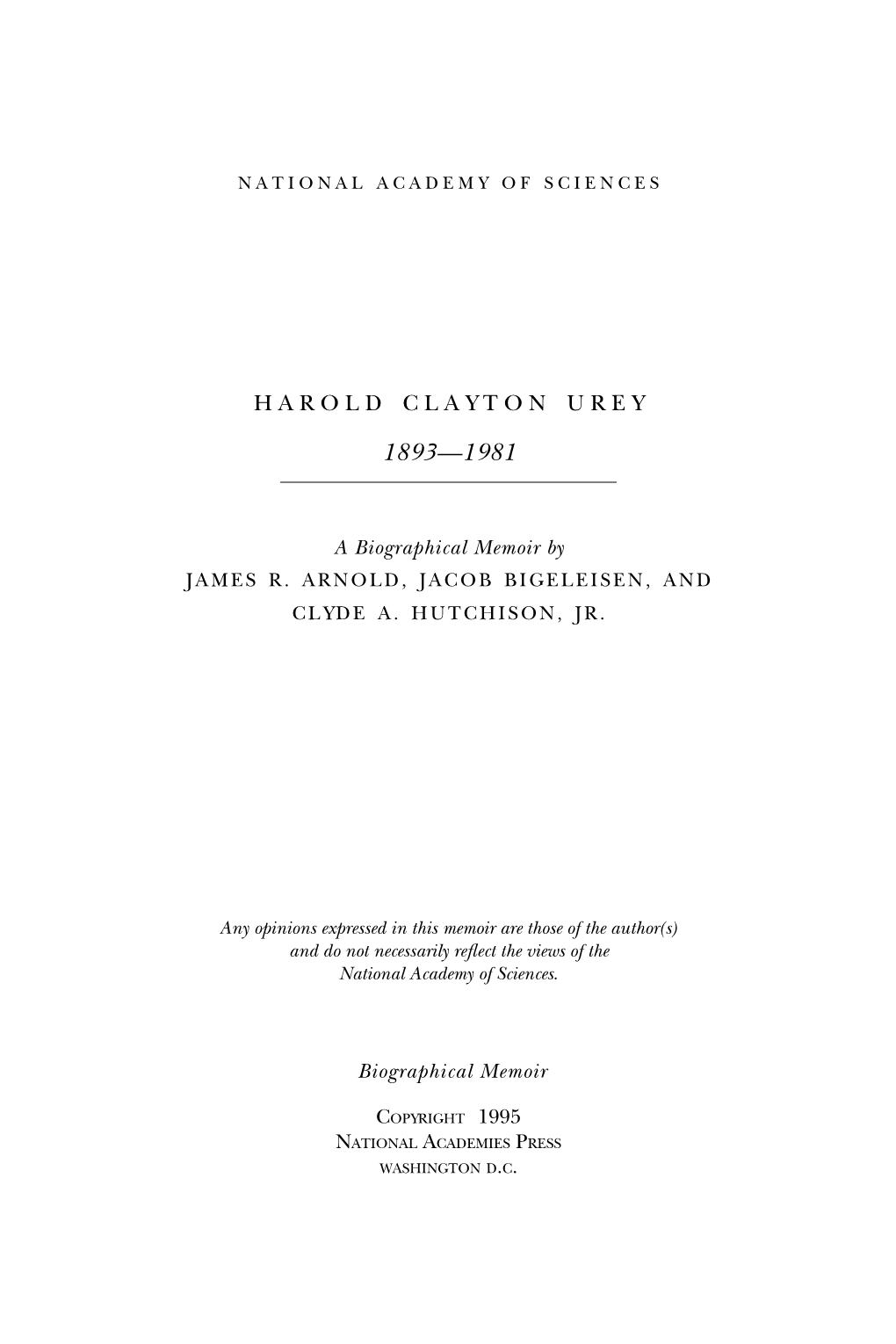 Harold C. Urey Laboratory for Isotopic Paleotemperature Research, University of Miami, Coral Gables, Florida