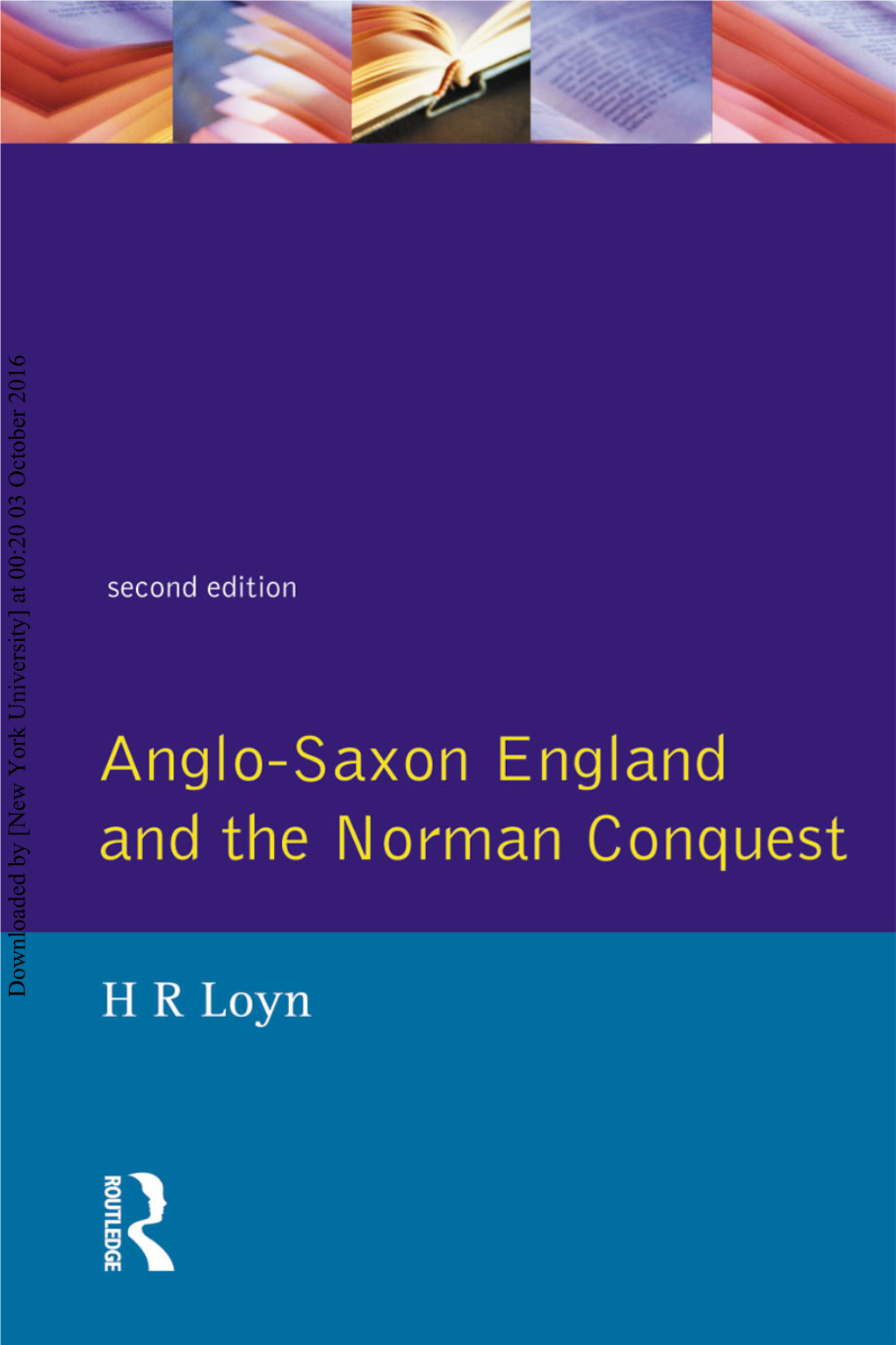 Anglo-Saxon England and the Norman Conquest