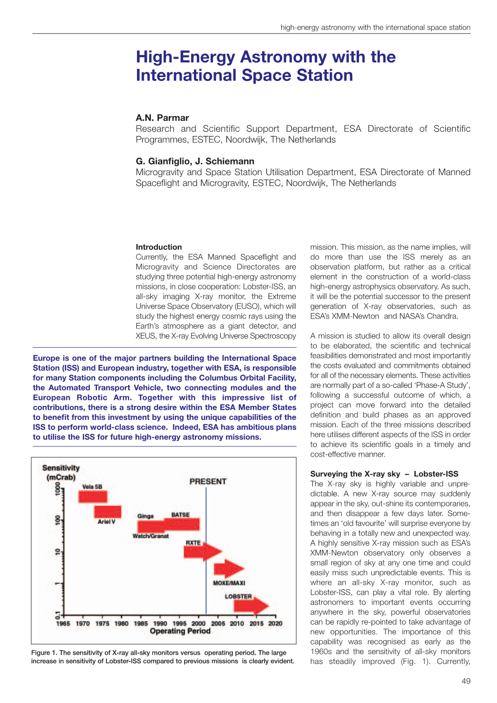 High-Energy Astronomy with the International Space Station