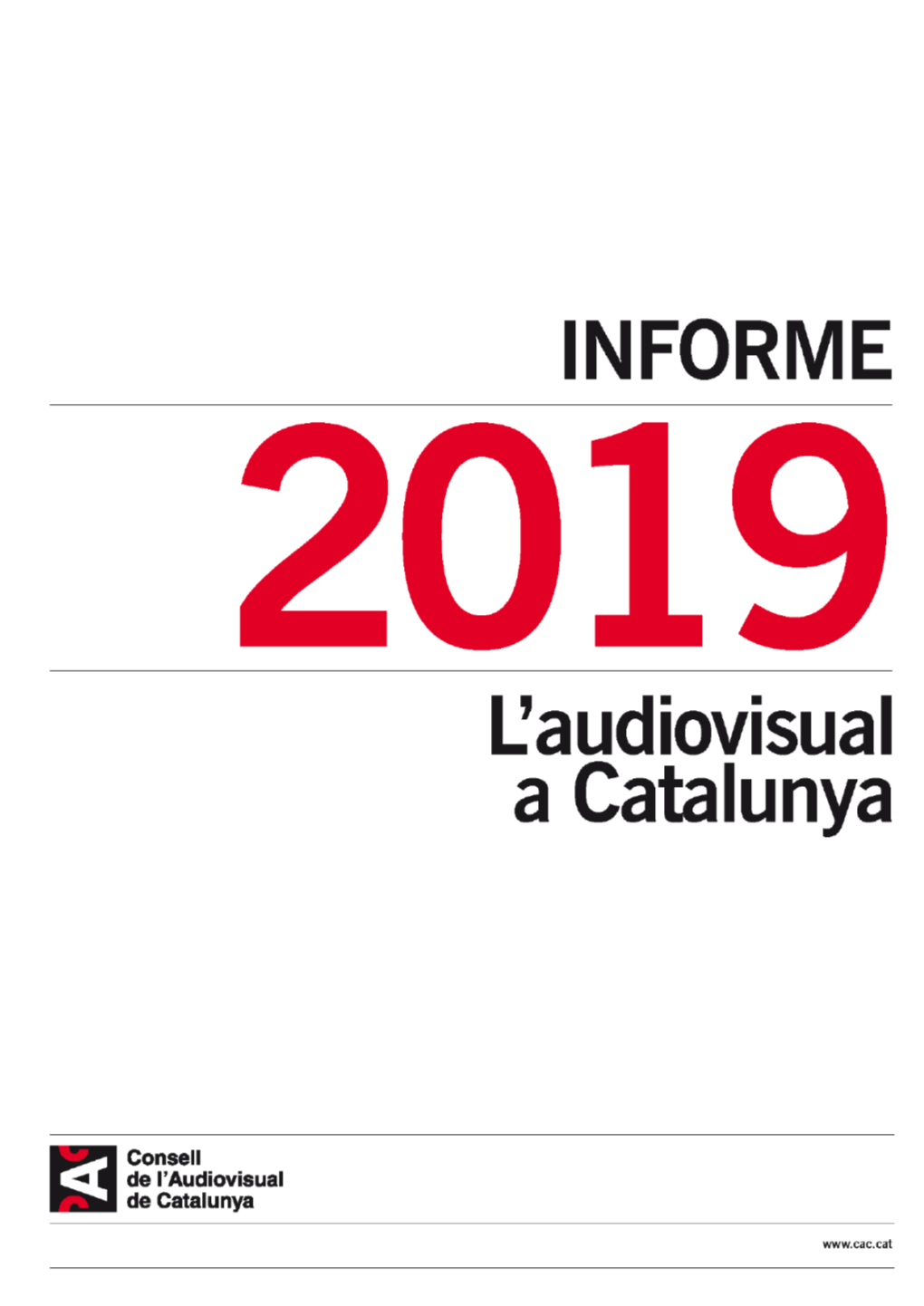 Informe Audiovisual 2019