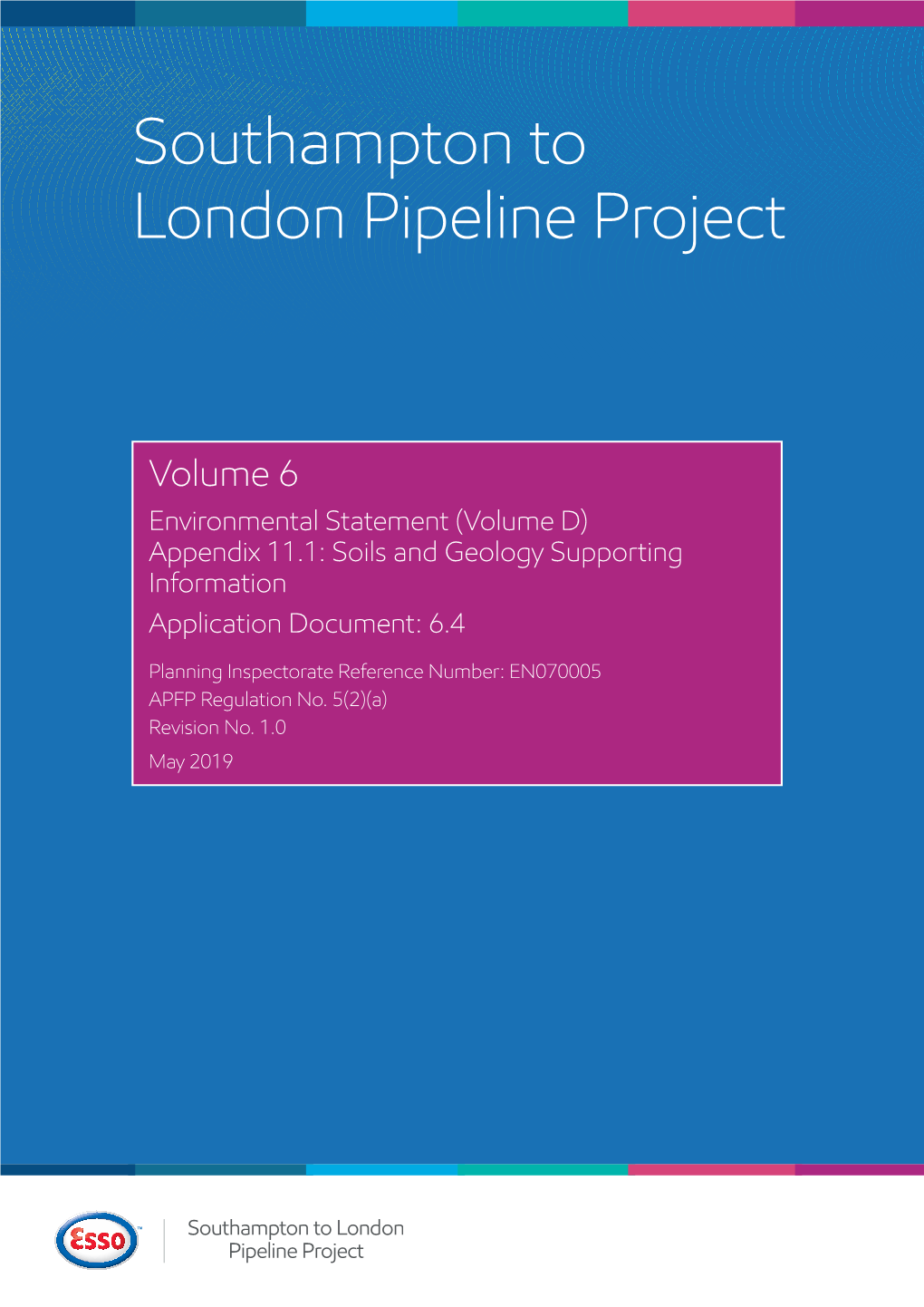 6.4 Appendix 11.1 Soils and Geology